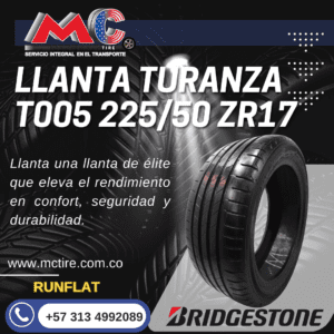 Llanta TURANZA T005 225/50 R18